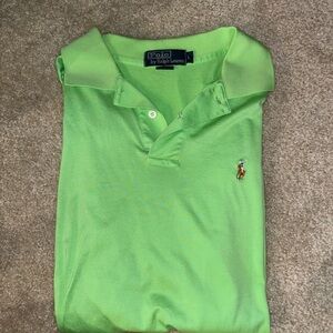 Polo by Ralph Lauren Men's Lime Polo Shirt
